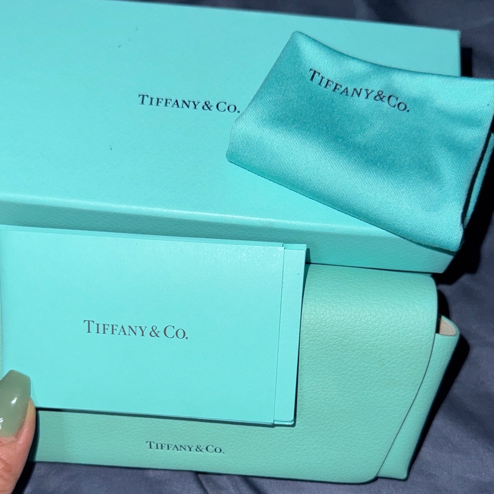 Tiffany & Co. Black Cat-Eye Glasses**Prescription** - Picture 2 of 10